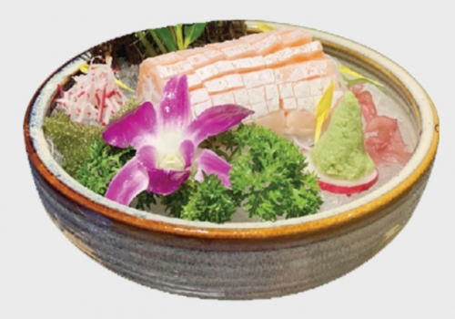 Sashimi bụng cá hồi